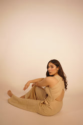 Cross Back Jumpsuit